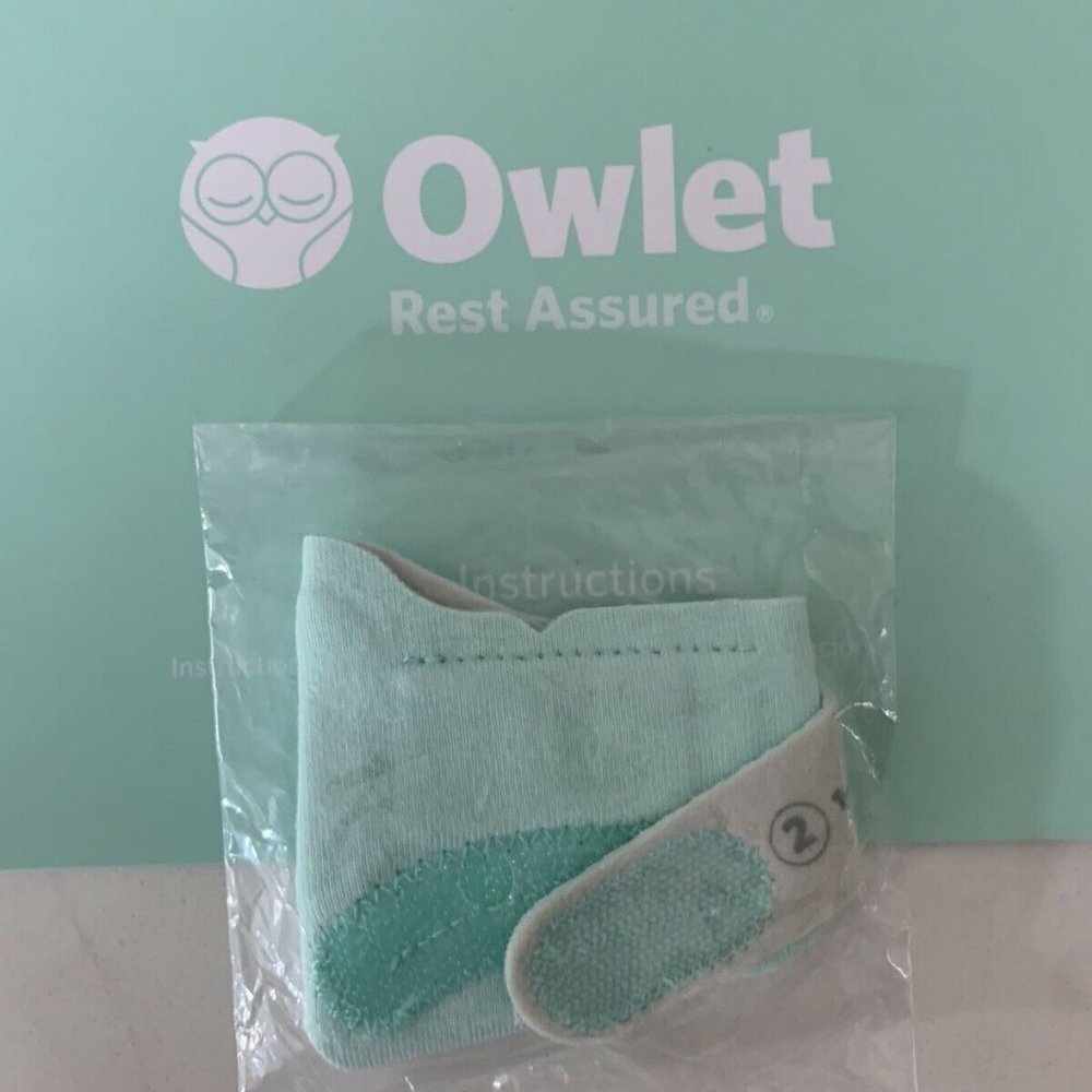 Owlet Fabric Sock Replacement accessory Size 2 - 1-4M  for Monitor 2 NEW…